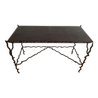 Asian style metal console