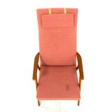 Scandinavian beech armchair, Sweden, 1950