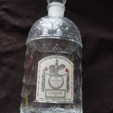 Bottle bottle of perfume Guerlain eau de Cologne vintage rooster 250 ml empty