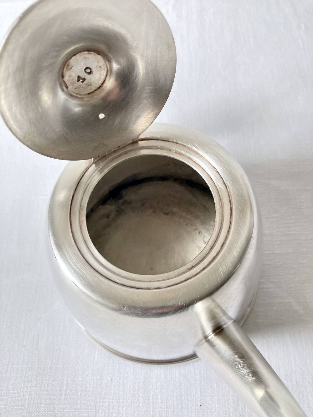 White metal teapot, Felix Frères, Toulouse