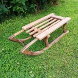 Wooden sledge