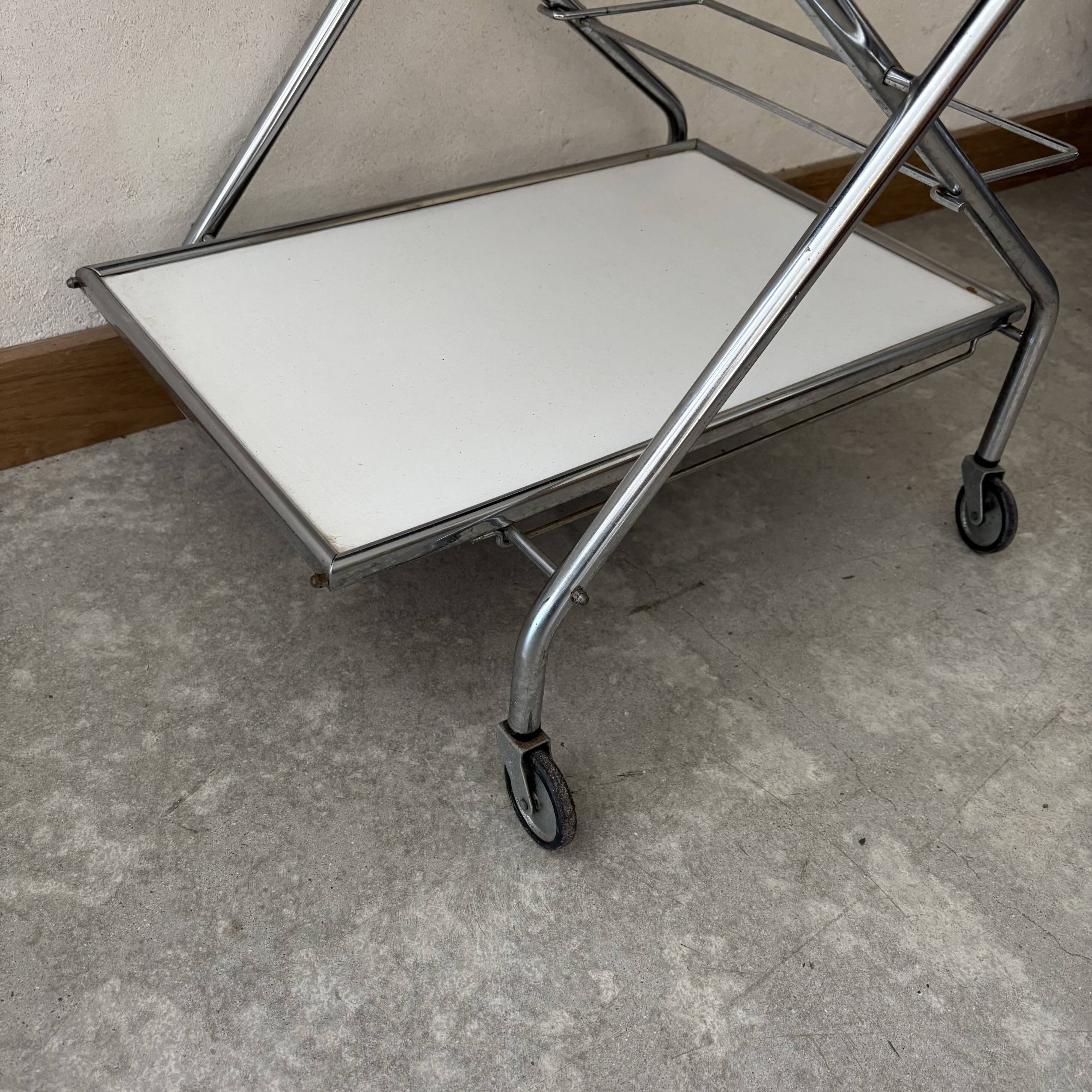 Vintage folding dessert table