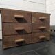 Antique workshop furniture with 6 drawers