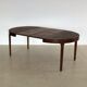 Vintage rosewood extandable dining table