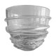 Vase murano vintage en pâte de verre