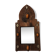 Miroir ancien en bois 56 x 30 cm