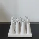 Multiple vintage vases