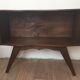 Meuble d'appoint vintage pieds compas