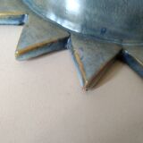 Vintage ceramic sun signed