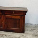 Meuble de métier,  ancien comptoir de mercerie