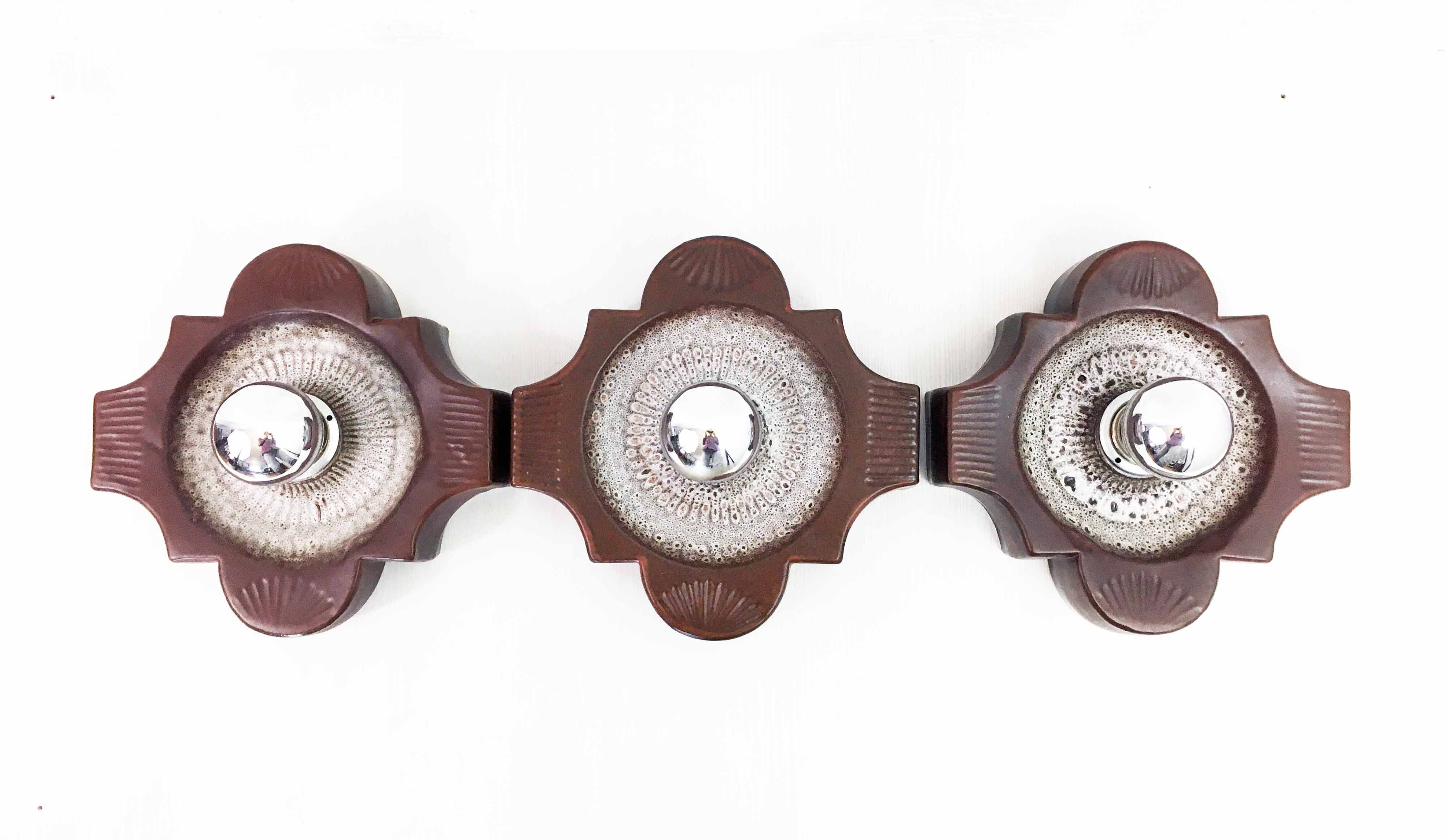 Ceramic wall lamp Hustadt Leuchten