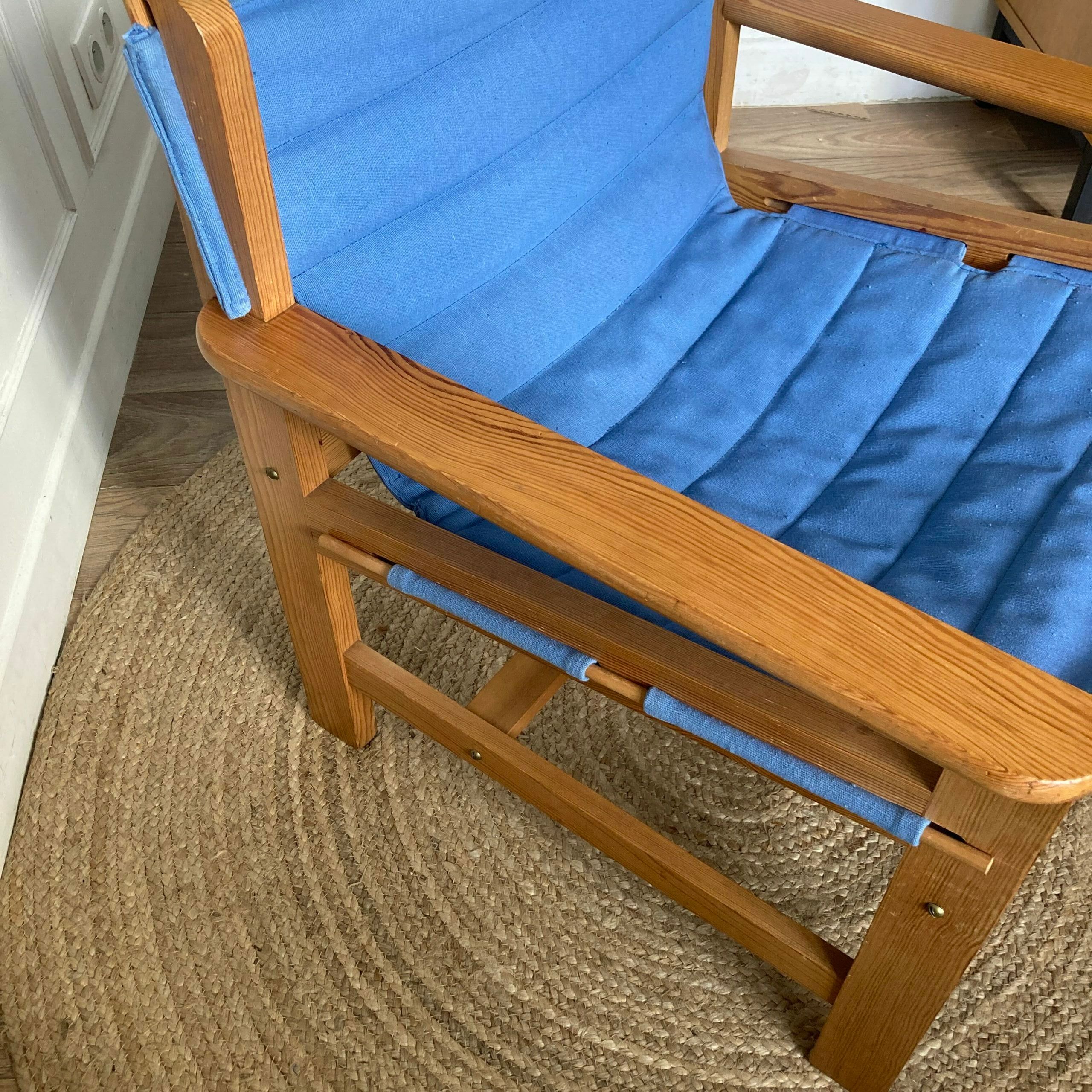 80s "Safari" armchair