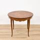 Table basse en marqueterie style Louis XV