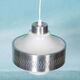 1960s vintage glass pendant light, Swedish pendant.