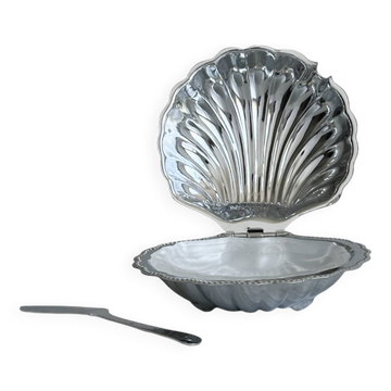 Shell butter dish