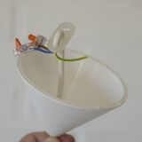 Suspension violette vintage / Lampe suspendue style Memphis Y2K