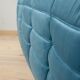 Togo living room set in blue velvet by Michel Ducaroy for Ligne Roset, set of 5