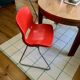 Red vintage 90's Ikea chair