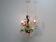 Hanging lamp in metal. 3 lights. Vintage 1960s.