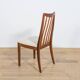 Mid-century teak and fabric dining chairs by Leslie Dandy for G-Plan.