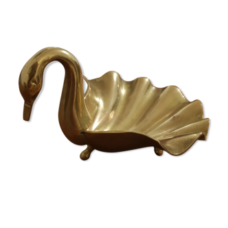 Brass swan