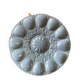 Digoin Sarreguemines France oyster dish in gray slip