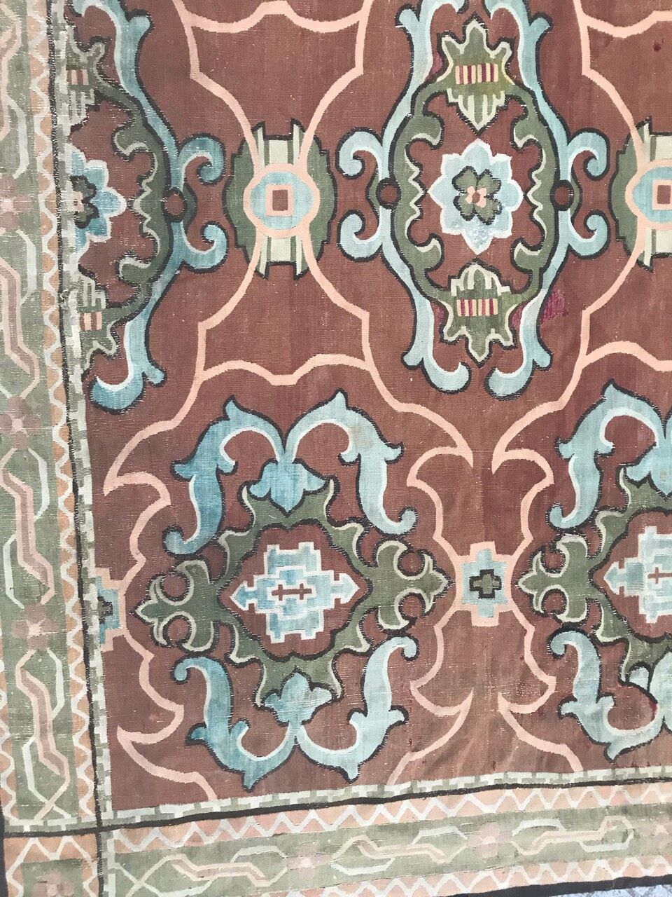 Carpet Aubusson 19th hand woven 208x306 cm