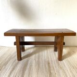 Low stool or wooden plant holder