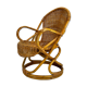 Vintage rattan armchair, 1960s
