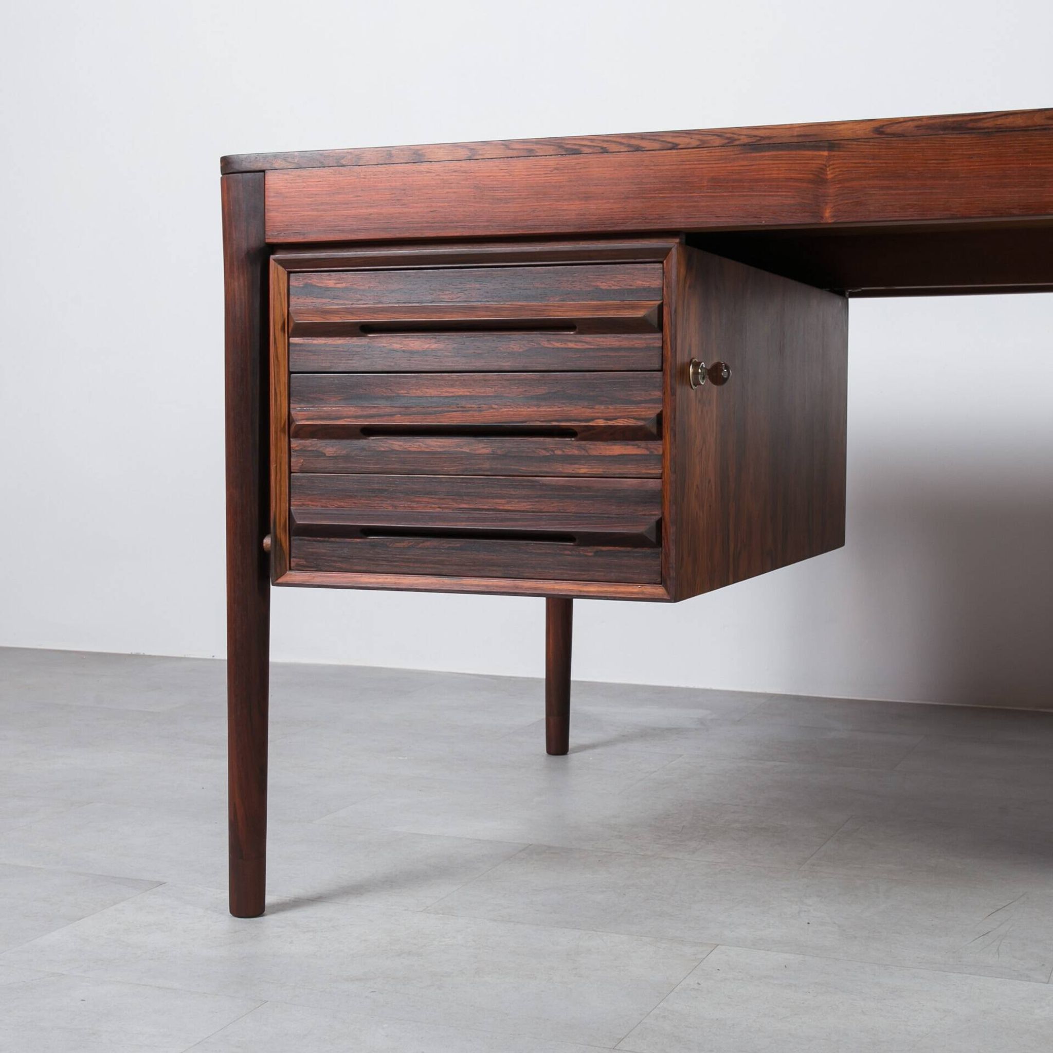 Mid-Century Modern desk by Bruksbo, Norway, 1960s, attributed to Torbjorn A.