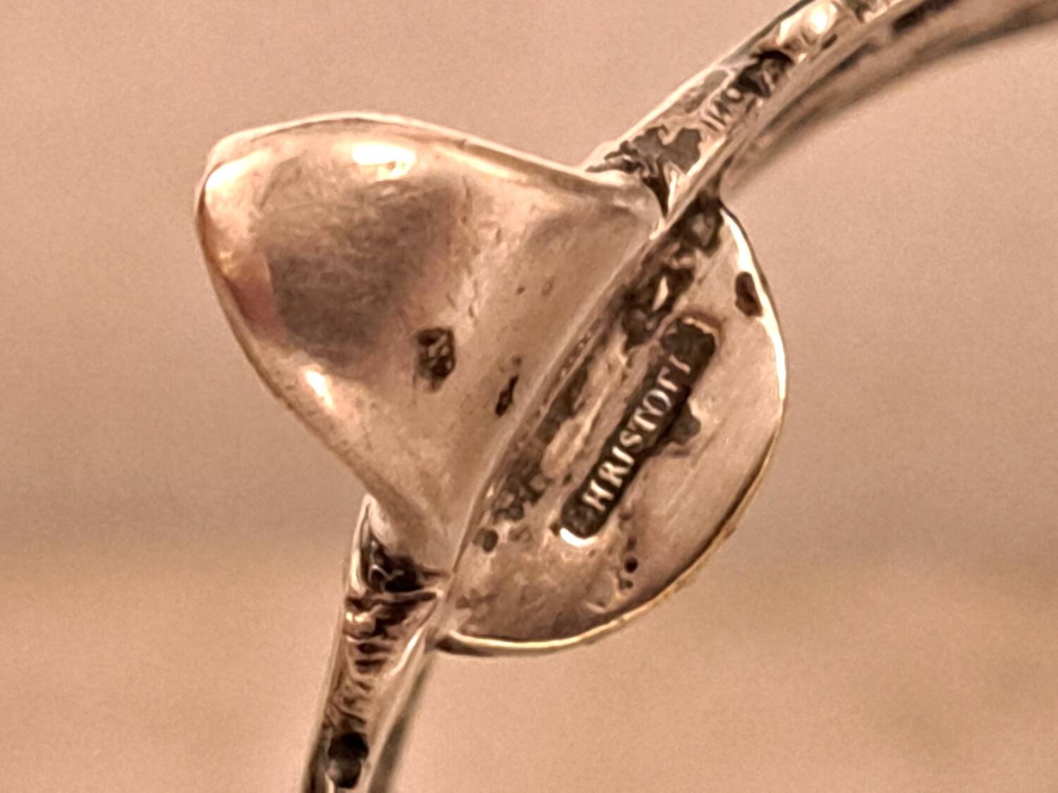 Saleron double Christofle en métal argenté