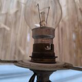 Wrought iron floor lamp circa 1950