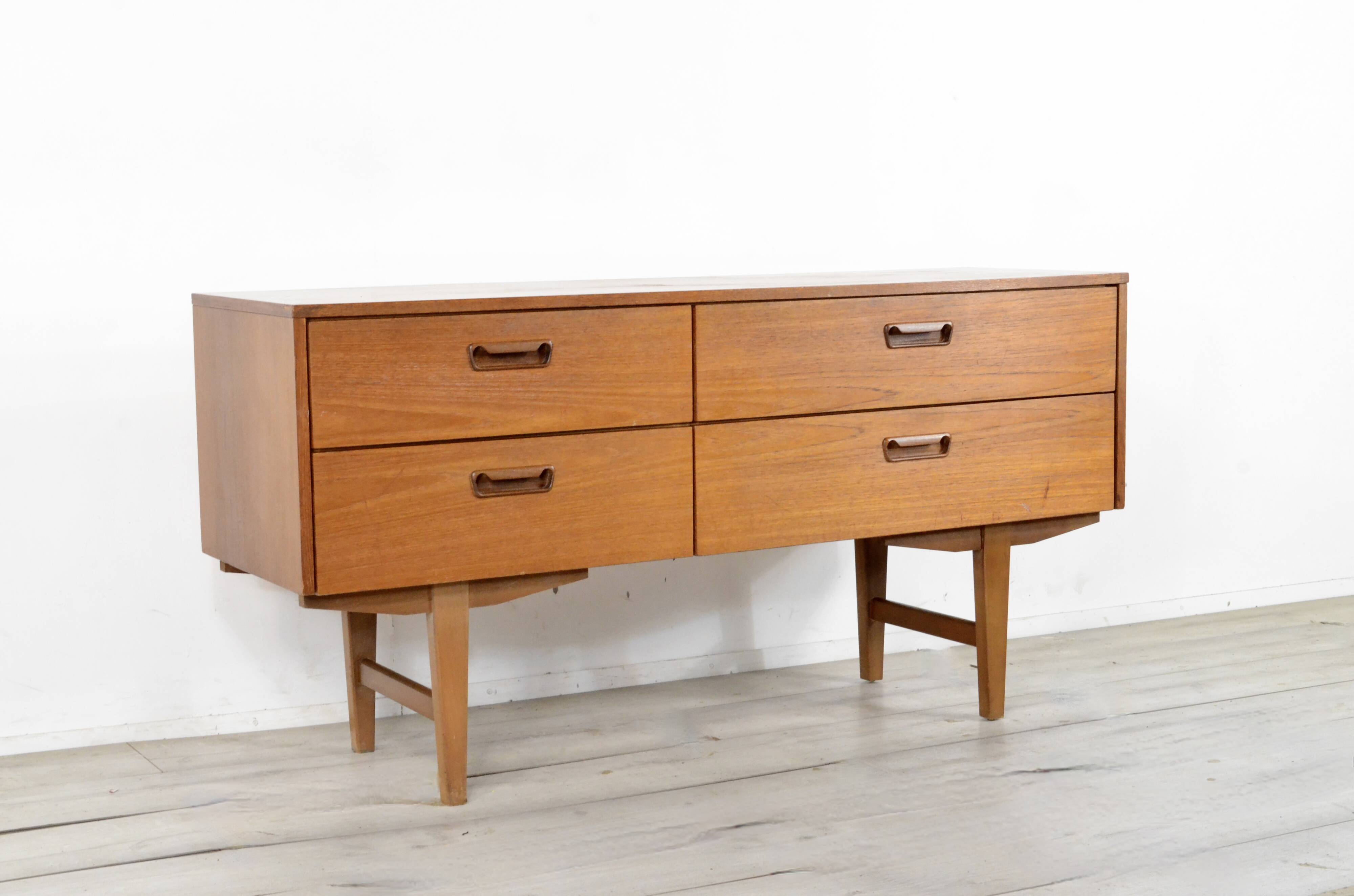 Midcentury Teak Sideboard / Dresser. Vintage Modern / Retro / Scandinavian.