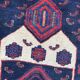 Very beautiful old Persian carpet Bijar handmade 148x318 cm