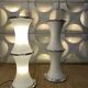 Enrico tronconi - pair of lamps model bamboo