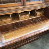 English mahogany bookcase from the early 20th century