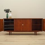 Buffet en teck, design danois, années 1970, fabriqué au Danemark