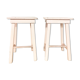 Vintage pink farm stools, 1960