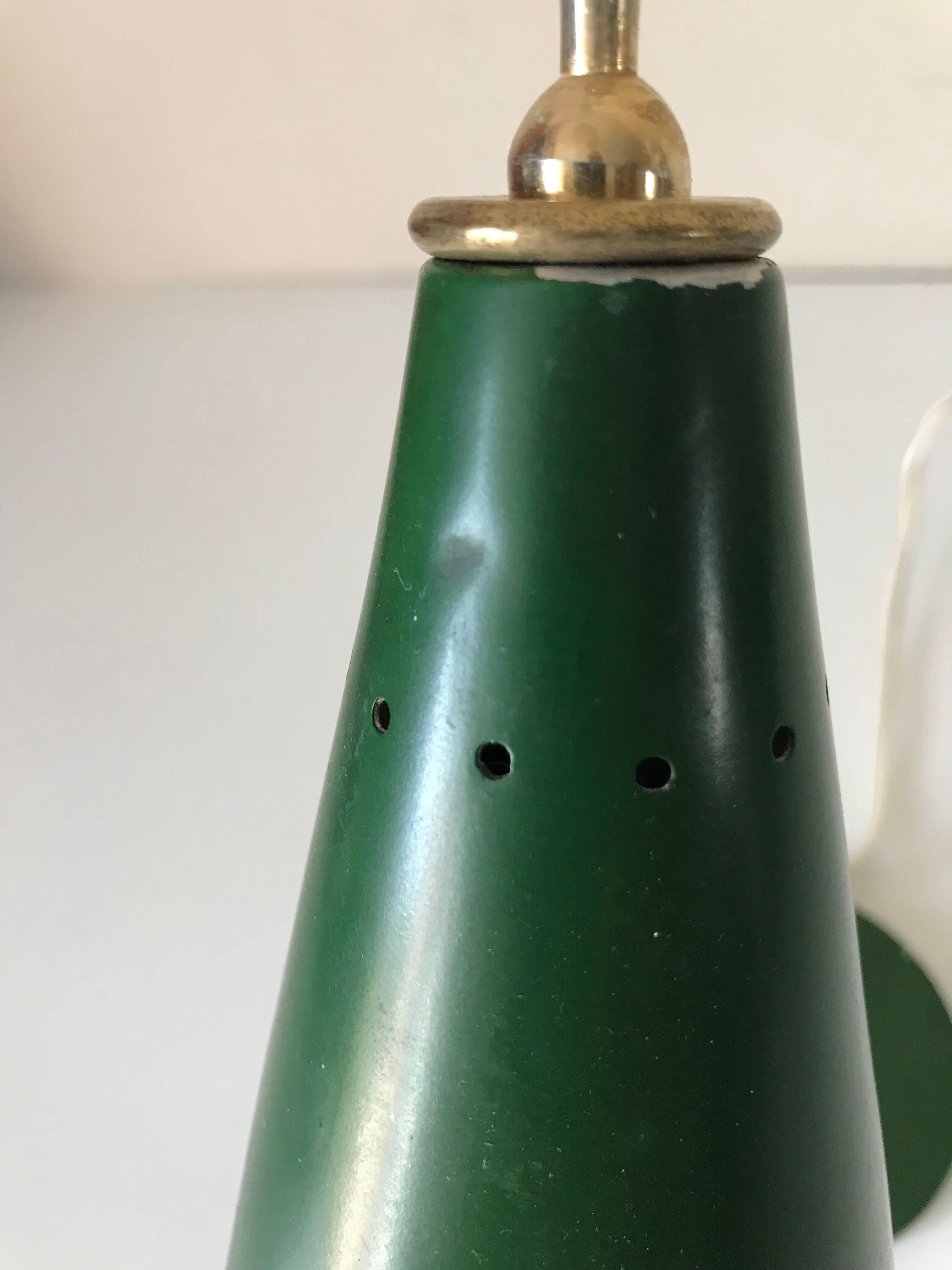 Italian casserole lamp design 50 years