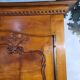Louis XV style carved cherry wood armoire