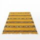 Tapis berbère jaune ethnique