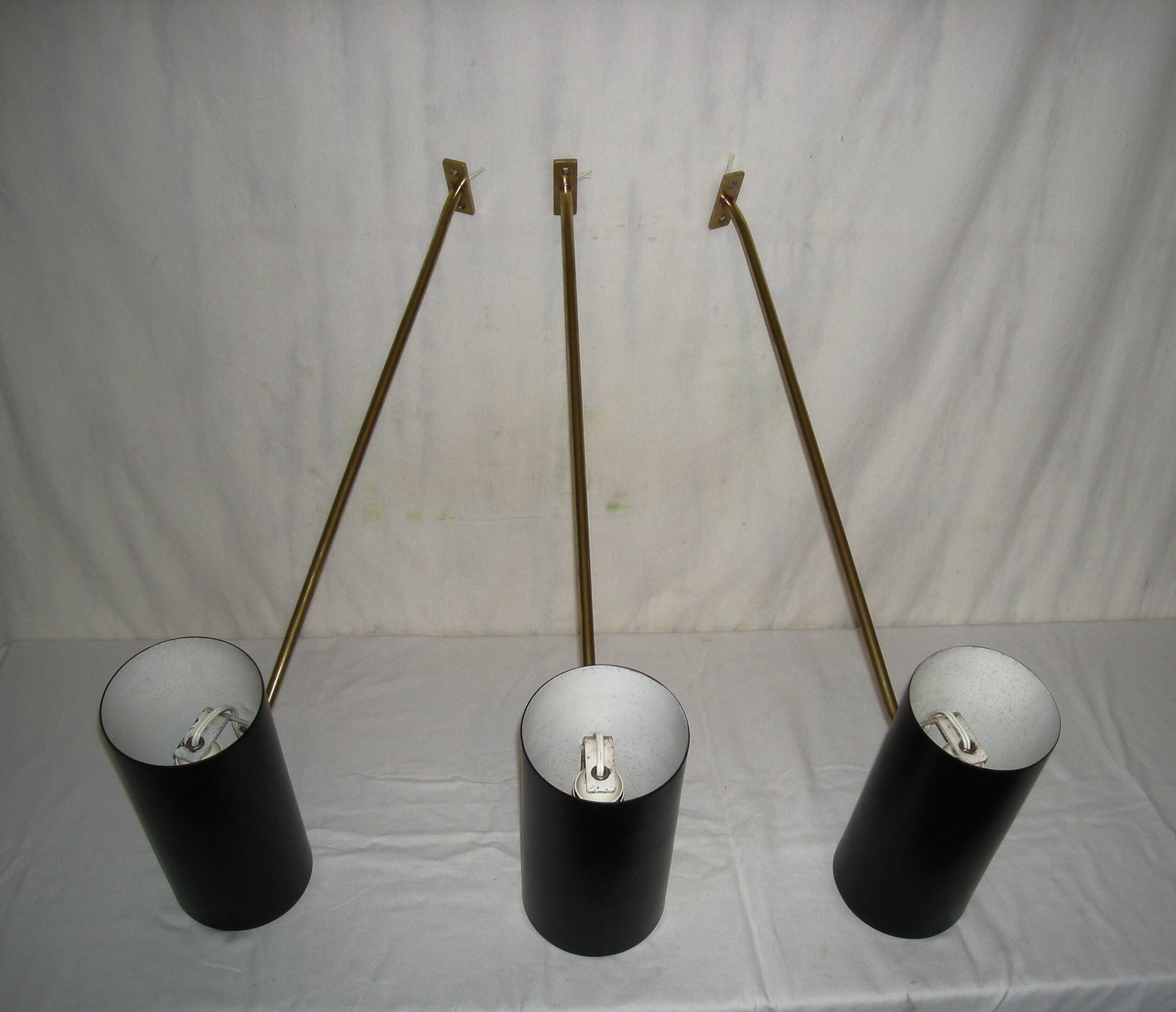 50s Pipe Wall Light