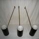 50s Pipe Wall Light