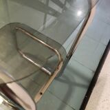 Chrome bedside table year 70