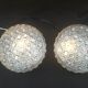 Pair of round ceiling lights