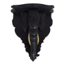 Fifth wheel, plant door, wall statue door, blackened wooden elephant head sconce. Late nineteenth century