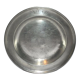Old hollow plate dish in Tin "Koch Blockzinn"