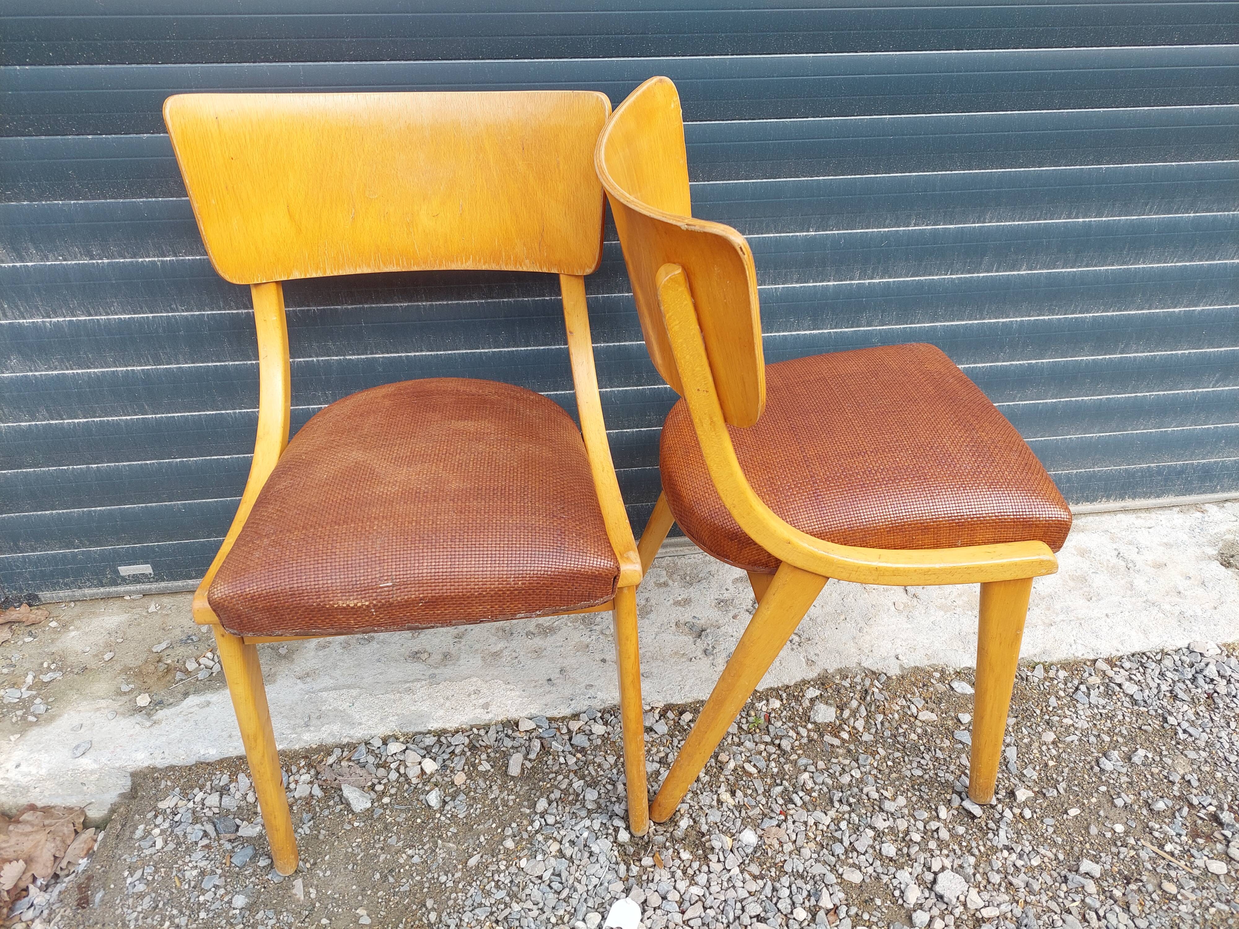 Paire de sièges vintage