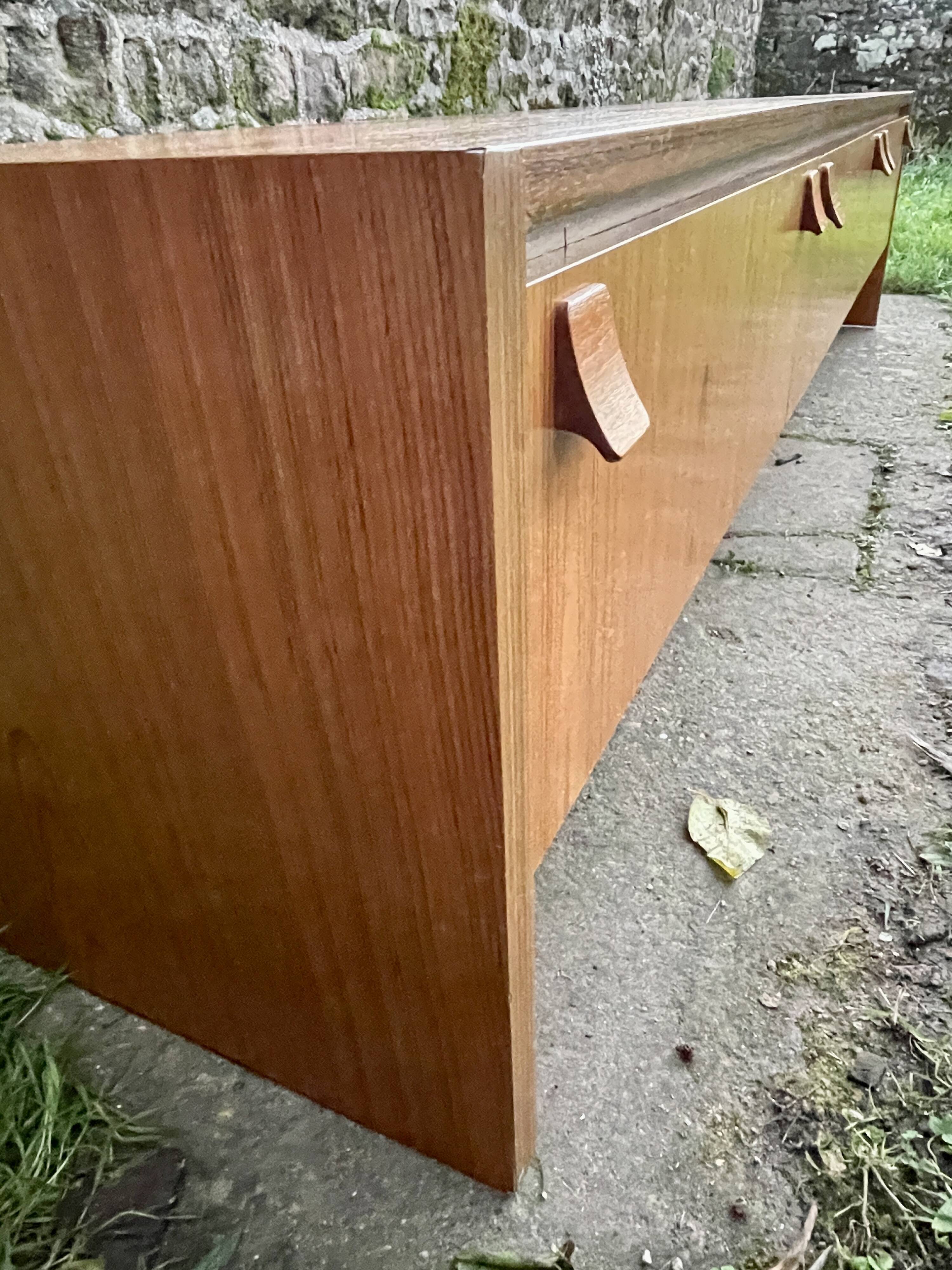 Low sideboard, TV cabinet 1970
