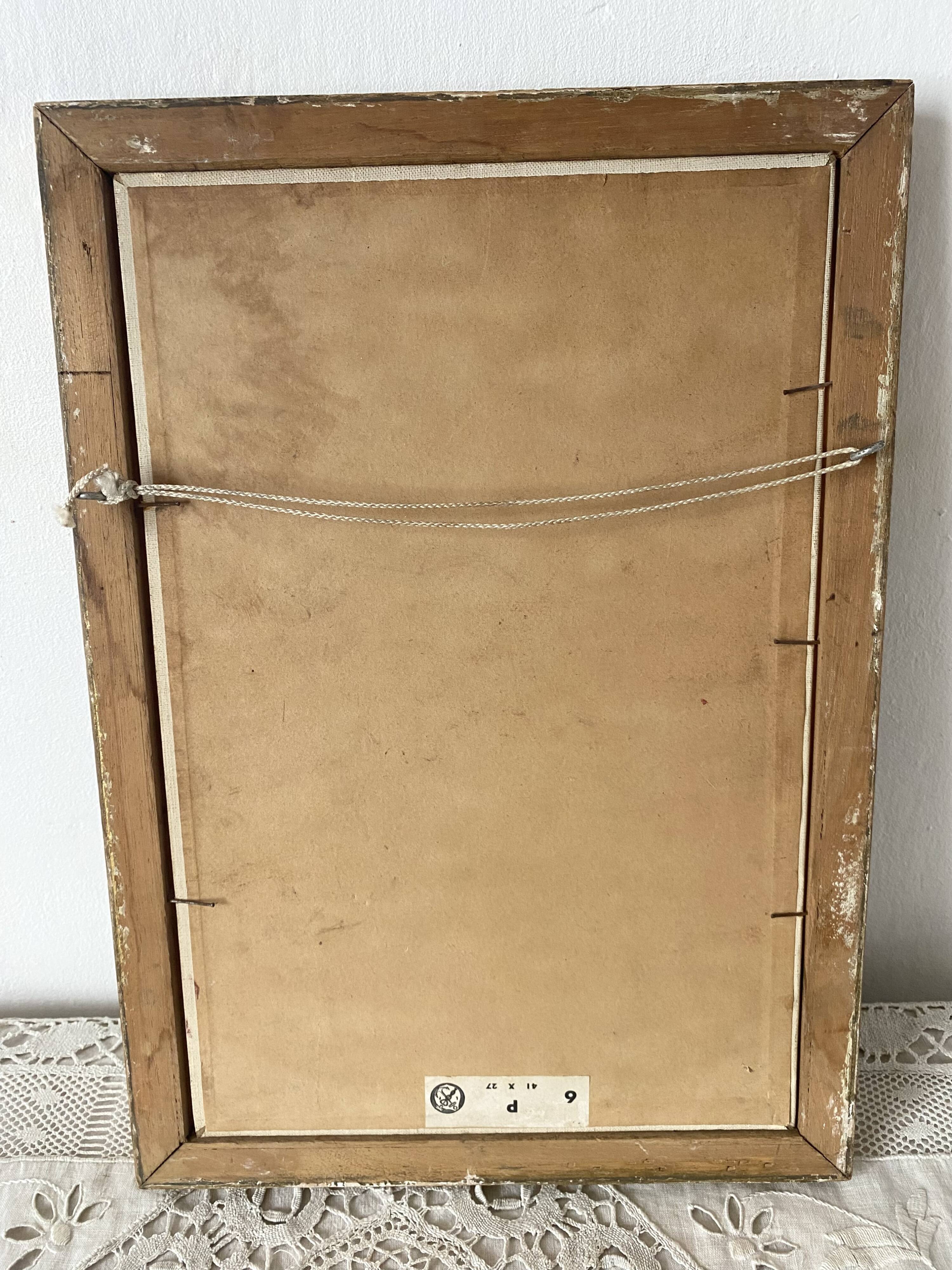 Painting yellow tulip flowers